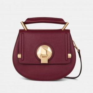 Celine Dion Octave Leather Top Handle Satchel
